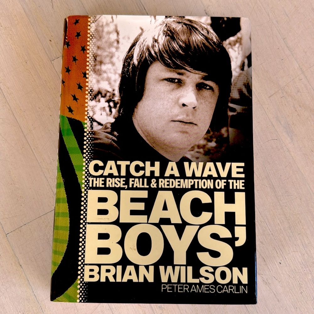 “Catch a Wave - Beach Boys’ Brian Wilson hardcover by Peter Ames Carlin - Picture 1 of 8